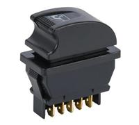 Boutons de fenêtre Commutateur de lève-vitre électrique de voiture, commande de contrôleur à 5 broches DC 12V 20A, accessoires de commutateur de régulateur de fenêtre Leve Vitre Bouton(KG29R)