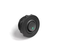 Boutons de fenêtre Interrupteur À Bascule Rond Marche/arrêt, 3 Broches, 12V, 20a, Pour Tableau De Bord De Voiture, Bateau, Camion, Bouton-poussoir Leve Vitre Bouton(Green)