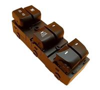 Boutons de fenêtre Interrupteur de fenêtre électrique principal, pour Hyundai, Elantra Lang Move 2012 2013 2014 2015 2016 93570-4V000 93570-4V010 93580-4V000 Leve Vitre Bouton(Black AutoDown)