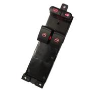 Boutons de fenêtre Le plus récent interrupteur de fenêtre électrique adapté pour Fabia pour Octavia ou MK4 Double porte 1J3 959 857A OE: 1J3 959 857/1J3 959 857A Leve Vitre Bouton(Red)