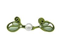 Boutons de fermeture à coudre avec perles grenouilles pour costume han costume national chinois Cheongsam décors Cheongsam Bouton Cheongsam