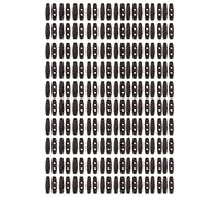 Boutons de Forme d'olive en Bois Coudre des Accessoires Vêtements à Tricot, les Premiers Blocs bébé, le Bois Pur, Grande quantité, Sûr et Pratique, Pratique à Utiliser, Facile Transporter et Stocker