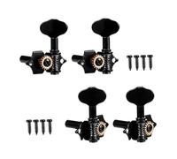 Boutons de guitare pour guitare électrique acoustique 2R2L Chevilles d'accordage de cordes mécaniques