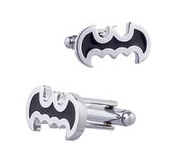 Boutons De Manchette 4 Boutons De Manchette En Émail Dégoulinant De Batman Noir Haut De Gamme Manches Manches Françaises Pour Hommes Boutons De Manchette