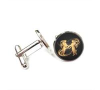 Boutons de manchette, Bague Gémeaux Ange Étoile, Cadeau Porte-Bonheur Pour Un Ami, Symbole Des Douze Signes Du Zodiaque, Boucle De Manchette Personnalisée, Accessoire De Chemise, Cadeau Pour Père,
