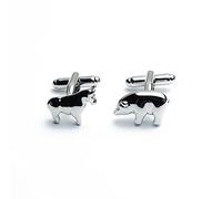 Boutons de manchette - Bear and Bull Taureau et Beer Wall Street Investir