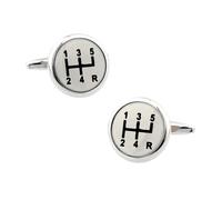 Boutons de manchette boîte de vitesse