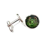 Boutons de manchette, Boucle De Manchette Lumineuse En Forme De Crabe, Inspirée Des Joints De Soudure D'Une Puce, Représentant Les Douze Signes Du Zodiaque Du Cancer. Accessoire De Chemise Idéal Po