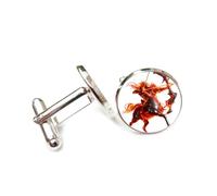 Boutons de manchette, Boucle De Manchette Personnalisée Style Heavy Metal, Sagittaire, Douze Signes Du Zodiaque, Accessoire De Chemise Idéal Pour Un Comptable, Un Patron, Un Homme D'Affaires, Un Mar