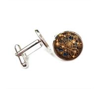 Boutons de manchette, Boussole Gémeaux, Cadeau Steampunk Pour Un Ami, Symbole Des Douze Signes Du Zodiaque, Boucle De Manchette Personnalisée, Accessoire De Chemise, Cadeau Pour Un Père, Un Mari, U
