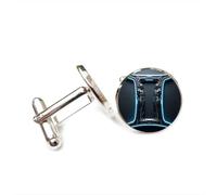 Boutons de manchette, Bracelet Porte-Bonheur En Métal Avec Les Gémeaux, Inspiré Des Douze Signes Du Zodiaque, Idéal Comme Cadeau Pour Un Père, Un Mari, Une Fête, Un Mariage Ou Un Bal De Promo. A