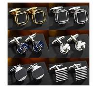 Boutons de Manchette Brand Bussiness Luxury Copper Round Cufflinks For Mens Office Wedding Shirt Cuff Links(Brown)