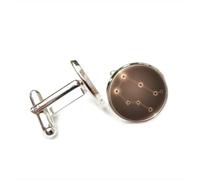 Boutons de manchette, Cadeau Porte-Bonheur Gémeaux, Motif Diffraction, Inspiré Des Douze Signes Du Zodiaque. Boucle De Manchette Personnalisée, Accessoire De Chemise Idéal Pour Un Père, Un Mari,