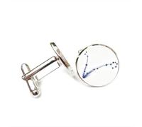 Boutons de manchette, Cadeau Porte-Bonheur Pour Un Ami, Symbole De Chance Et De Dynamisme, Inspiré Des Douze Signes Du Zodiaque Poissons. Boucle De Manchette Personnalisée, Accessoire De Chemise Id