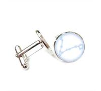 Boutons de manchette, Cadeau Porte-Bonheur Pour Un Ami, Symbole De Chance Et D'Intrication Quantique, Sous L'Influence Du Signe Astrologique Des Poissons (Les Douze Signes Du Zodiaque), Boucle De Manc