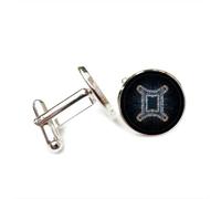 Boutons de manchette, Carte Porte-Bonheur Gemini Cyber Signal, Pour Un Ami, Représentant Les Douze Signes Du Zodiaque, Boucle De Manchette Personnalisée, Accessoire De Chemise, Cadeau Parfait Po