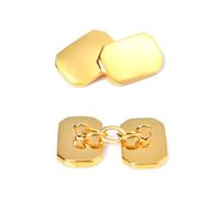 Boutons de manchette chaîne fritillaire double face pour chemise française homme, bouton personnalisé pour la Saint-Valentin,Couleur 3,1 paire