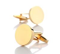 Boutons de Manchette Chemise Ronde française Boutons de Manchette Boutons de Robe Boutons de Manchette Quatre Couleurs (Couleur : C, Taille : Taille Unique) (Taille Unique C)