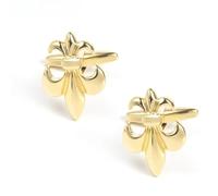 Boutons de manchette complets à motifs d’iris exquis, chemise à manches pour hommes boutonnée, veste, accessoires décoratifs