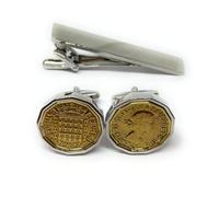 Boutons de manchette de qualité supérieure 1965 pour un 59e anniversaire - Taille unique - Argent - Autre type de fermoir, One Size, Argent, Autre type de fermoir