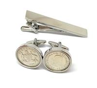 Boutons de manchette de qualité supérieure de 1955 pour un 70e anniversaire de la marque HT