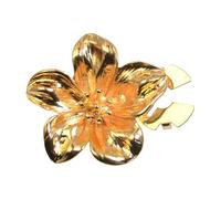 Boutons de manchette élégants en forme de fleur pour femme, boutons de col de chemise, accessoires de bijoux décoratifs tendance, taille unique, Comme décrit, Comme décrit.