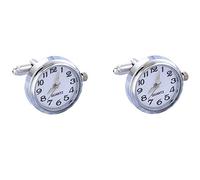 Boutons de manchette en acier inoxydable 316L Mouvement amusant Manchette mécanique Manchette 328 Cérémonie d'ouverture Gemelli Camicia Uomo