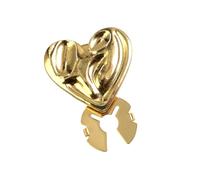 Boutons De Manchette En Alliage En Forme De Cœur Couvre-boutons Décoratifs Pour Chemise Vestes Tenue De Robe De Mariée Décoration De Vêtements Boutons Uniques En Forme De Cœur