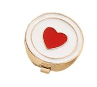Boutons de manchette en alliage en forme de cœur - Fournitures de couture, One Size, Comme décrit, Comme décrit.
