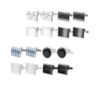 Boutons de manchette en cuivre avec style français élégant, parfaits pour ajouter du charme à n'importe quelle tenue pour homme