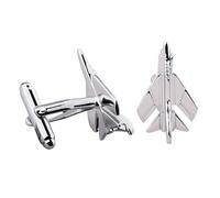 Boutons de manchette en forme d'avion pour homme, cadeau d'aviation pour mari, épouse, cadeau d'anniversaire, de Noël pour les amateurs d'avion, meilleur ami, avion - Cadeaux pour cousin, frère, sœur