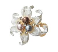 Boutons de manchette en forme de fleur | Attachement élégant pour vêtements | Boutons de manchette pour homme et femme | Pour homme et femme | Pour mariage, fête, événement festif, trajet quotidien