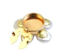 Boutons de manchette en perles, couvre-boutons à fleurs pour femmes, Clips élégants, accessoires de chemise, aucun bouton de couture, Elegant Flower Covers Cufflinks