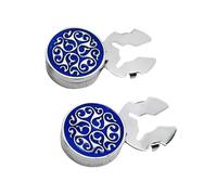 Boutons de manchette faits main en cuivre avec détails en cristal, parfaits pour les mariages et événements, One Size, Comme décrit, Produit conforme à la description.