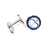 Boutons de manchette, Flèche Univers Nébuleuse Intrication Quantique, Sagittaire Douze Signes Du Zodiaque, Boucle De Manchette Personnalisée, Accessoire De Chemise Cadeau Pour Comptable, Patron, Af