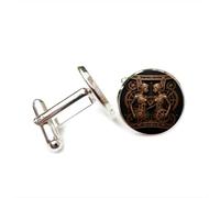 Boutons de manchette, Gémeaux Cyber Angel Gear Steampunk, Pour Un Ami, Inspiré Des Douze Signes Du Zodiaque, Boucle De Manchette Personnalisée, Accessoire De Chemise, Cadeau Parfait Pour Un Pè
