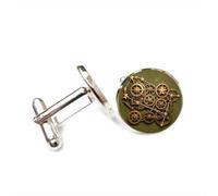 Boutons de manchette, Gémeaux, Étoile, Style Steampunk Vintage, Pour Un Ami, Symbole Des Douze Signes Du Zodiaque, Boucle De Manchette Personnalisée, Accessoire De Chemise, Cadeau Parfait Pour Un P