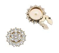 Boutons de manchette géométriques modernes pour robe, détails en multicolore, conception légère, compatibilité transparente avec tous les types de chemises, diamants colorés, boutons de