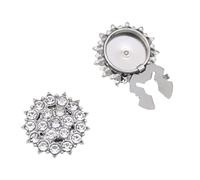 Boutons de manchette géométriques modernes pour robe, détails en multicolore, conception légère, compatibilité transparente avec tous les types de chemises, diamants colorés, boutons de