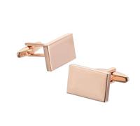 Boutons de manchette gravés au laser pour homme, ronds/carrés, en métal, pour chemise française, cadeau de mariage,Couleur 2,Taille unique