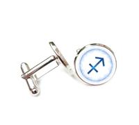 Boutons de manchette, Halo Mystérieux, Intrication Quantique, Sagittaire, Douze Signes Du Zodiaque, Boucle De Manchette Personnalisée, Accessoire De Chemise, Cadeau Pour Comptable, Patron, Affaires,