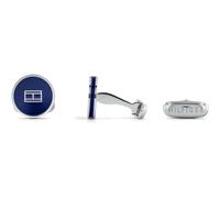Boutons de manchette Homme TOMMY HILFIGER CIRCLE 2790353 Acier Inoxydable Bleu