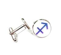 Boutons de manchette, Intrication Quantique Nébuleuse Onirique, Sagittaire, Douze Signes Du Zodiaque, Boucle De Manchette Personnalisée, Accessoire De Chemise, Cadeau Pour Comptable, Patron, Homme D