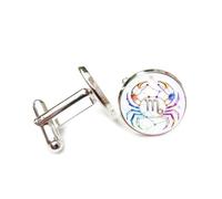Boutons de manchette, Motif De Crabe Coloré, Topologie De La Carte Du Ciel Cubique, Cancers (Les Douze Signes Du Zodiaque), Boucle De Manchette, Accessoire De Chemise, Cadeau Pour Comptable, Patron,