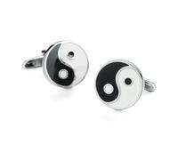 Boutons de manchette pour chemise française pour homme, pince en papier étoile à cinq branches, symbole mathématique de type français-1
