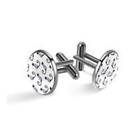 Boutons de manchette pour homme, boutons de manchette en forme de chat de style français, boutons de manchette classiques noirs pour costume, chemise, mariage, affaires, cadeau d'anniversaire