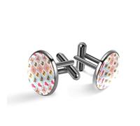 Boutons de manchette pour homme, motif animaux amusants, hibou, raton laveur, licorne, vache, ours, chat, boutons de manchette classiques noirs pour costume, chemise, mariage, affaires, cadeau