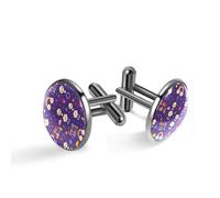 Boutons de manchette pour homme, motif panda « Good Night Sweet Dreams », boutons de manchette classiques noirs pour costume, chemise, mariage, affaires, cadeau d'anniversaire