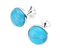 Boutons de manchette pour homme, tendance, luxueux et discret, avec pierres précieuses brillantes, plaqués or, œil de chat vert,Argent,1 paire