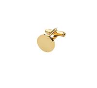 Boutons De Manchette Pour Hommes 10Pcs/Lot 15mm 20mm Round Cufflinks Stainless Steel Mirror Polish Blank(Gold color 20mm)